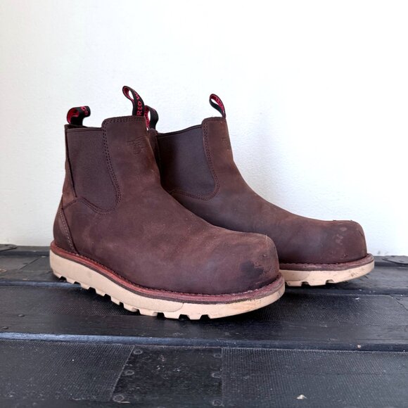 Red Wing Traction Tred Lite Chelsea Boots Men’s 11 Safety Toe Work Boots - Picture 16 of 16